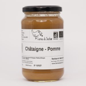 confiture châtaigne pomme