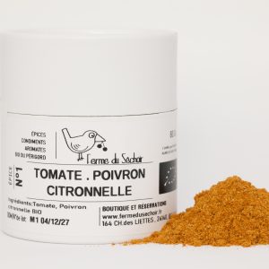mélange n°1 tomate poivron citronnelle